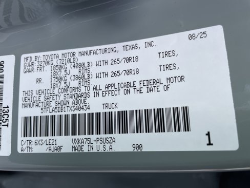 New 2026 Toyota Tundra SR5 image 21