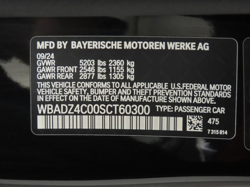 Certified 2025 BMW 840i xDrive Convertible w/ M Sport Professional Package image 41