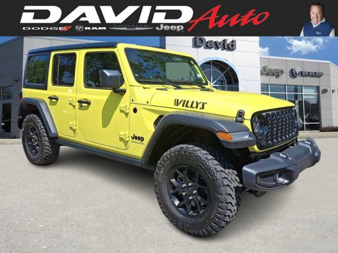 Used 2024 Jeep Wrangler Willys image 1