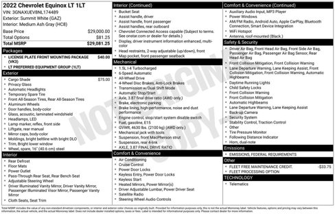 Used 2022 Chevrolet Equinox LT image 5