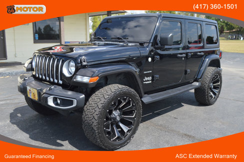 Used 2021 Jeep Wrangler Unlimited Sahara w/ Uconnect 4C Nav & Sound Group image 1