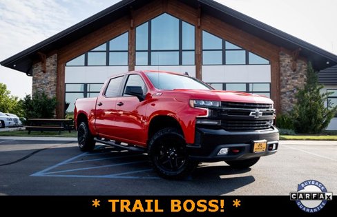 Used 2022 Chevrolet Silverado 1500 LT Trail Boss w/ Bed Protection Package image 1