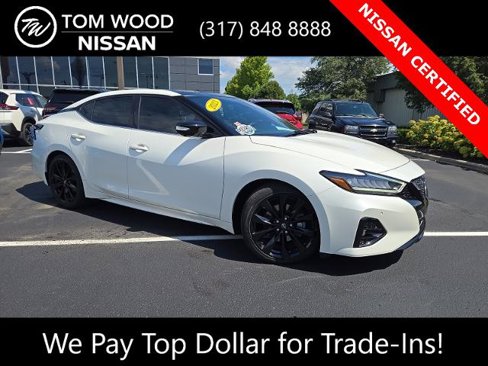 Certified 2023 Nissan Maxima SR w/ Sport Mat Group image 1