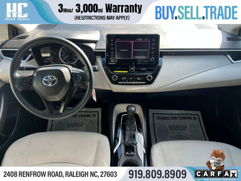 Used 2021 Toyota Corolla LE w/ Carpet Mat Package (TMS) image 20