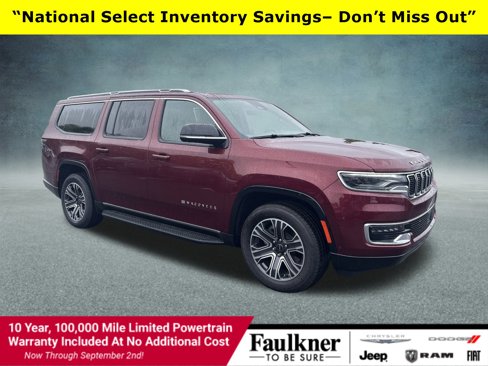 New 2025 Jeep Wagoneer L 4WD w/ Convenience Group I image 1