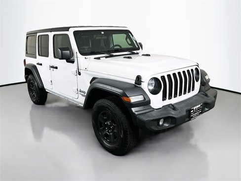 Used 2021 Jeep Wrangler Unlimited Sport image 1
