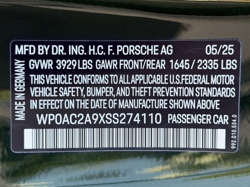 Certified 2025 Porsche 911 GT3 image 37