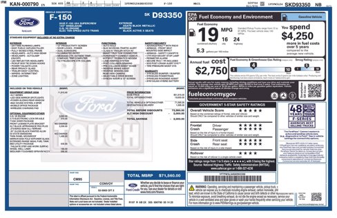 New 2025 Ford F150 XLT w/ Equipment Group 303A High image 1