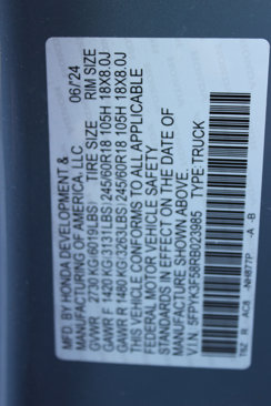 Used 2024 Honda Ridgeline RTL image 12