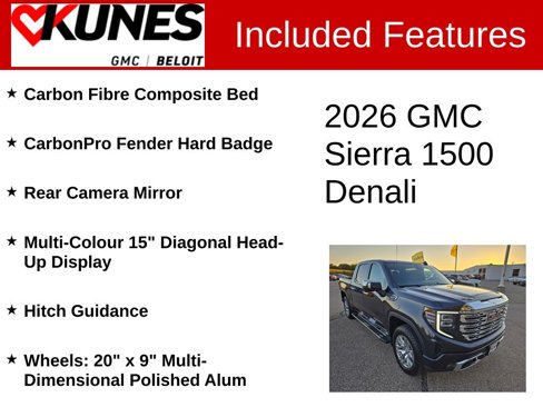 New 2026 GMC Sierra 1500 Denali w/ Technology Package image 3