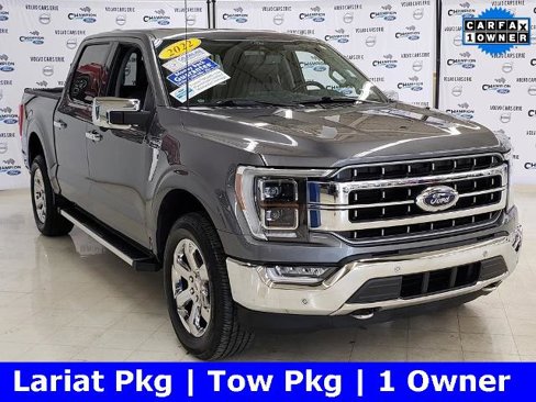 Certified 2022 Ford F150 Lariat w/ Equipment Group 502A High image 1