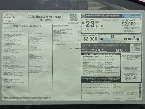 New 2025 Nissan Murano SL image 12