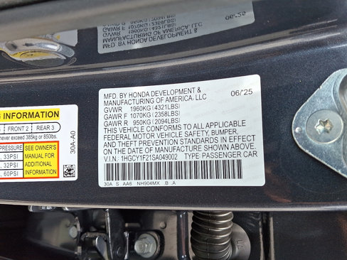New 2025 Honda Accord LX image 10
