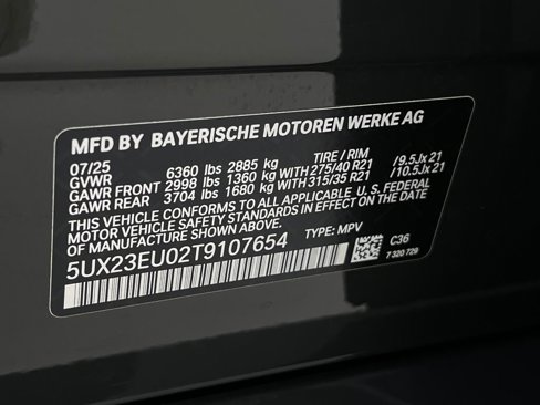 New 2026 BMW X5 xDrive40i w/ M Sport Package image 17