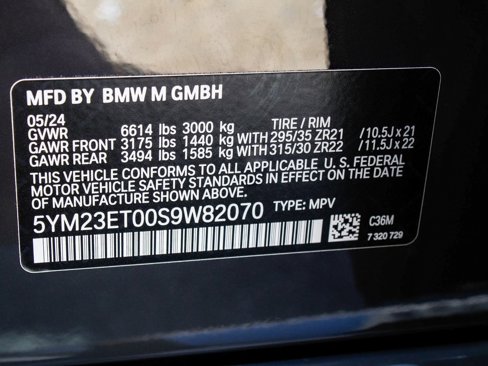 Used 2025 BMW X6 M Competition w/ Executive Package image 15