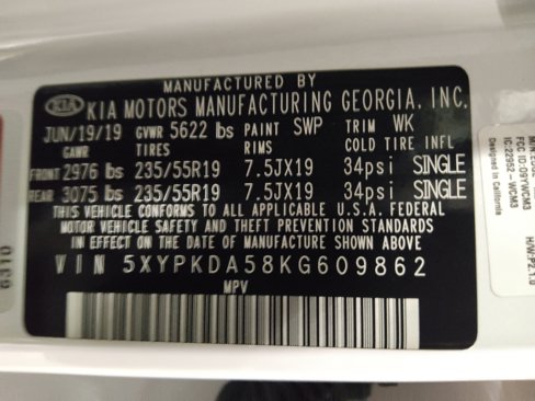 Used 2019 Kia Sorento SX image 33