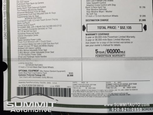 New 2025 Jeep Wrangler Sport S image 37