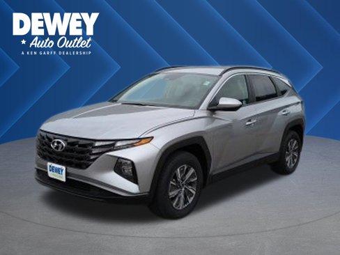 Used 2024 Hyundai Tucson Blue image 1