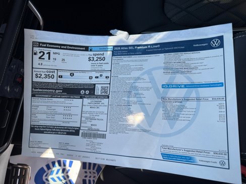 New 2026 Volkswagen Atlas SEL Premium R-Line image 33