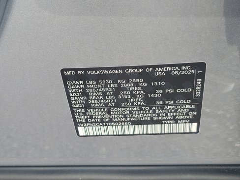 New 2026 Volkswagen Atlas SEL Premium R-Line image 39