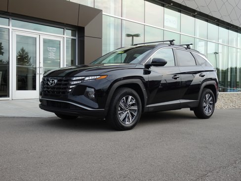 Used 2022 Hyundai Tucson Blue image 1