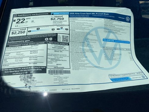 New 2026 Volkswagen Atlas Cross Sport SEL R-Line image 35