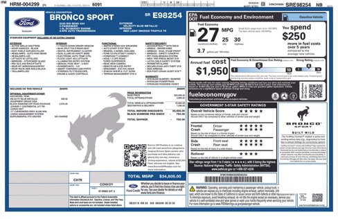 New 2025 Ford Bronco Sport Big Bend image 6