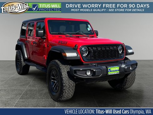Used 2025 Jeep Wrangler Willys image 1
