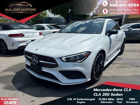 Used 2023 Mercedes-Benz CLA 250 w/ AMG Line image 1