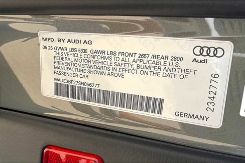 New 2025 Audi A6 Premium Plus image 20