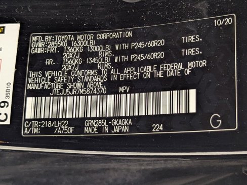Used 2021 Toyota 4Runner Nightshade image 20