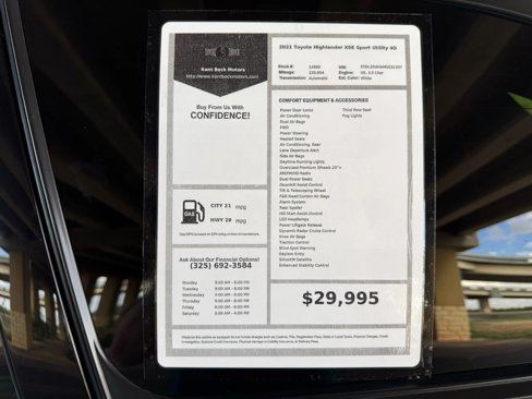 Used 2021 Toyota Highlander XSE image 36