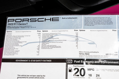 Used 2023 Porsche 911 Carrera T image 2