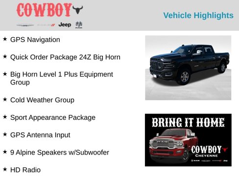 New 2025 RAM 2500 Big Horn image 2