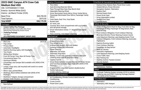 Used 2025 GMC Canyon AT4 image 4