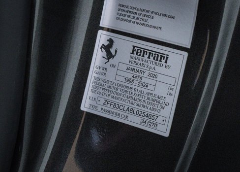 Certified 2020 Ferrari 812 Superfast image 23