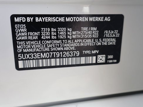 New 2026 BMW X7 M60i image 56
