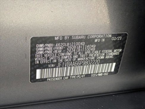 Used 2023 Subaru WRX image 22