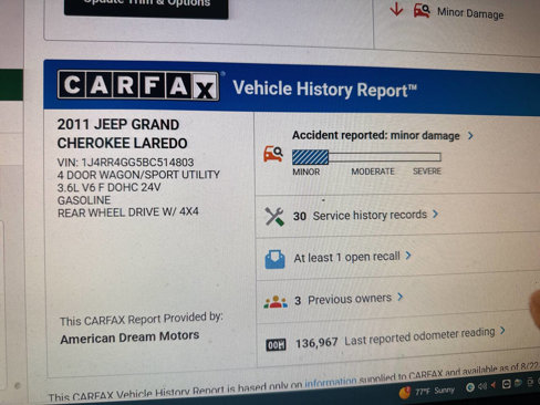 Used 2011 Jeep Grand Cherokee Laredo w/ Trailer Tow Group image 11