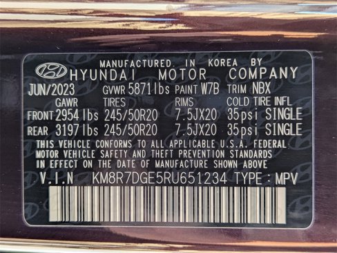 Used 2024 Hyundai Palisade Calligraphy image 57