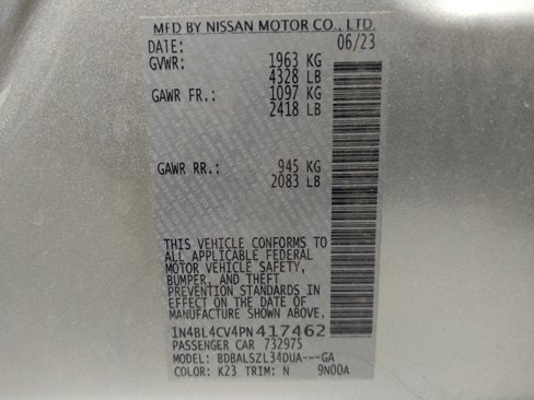 Used 2023 Nissan Altima 2.5 SR image 33