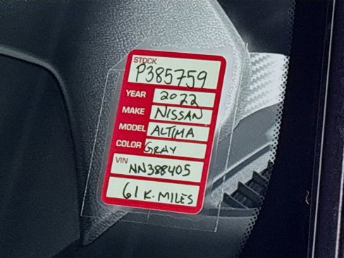 Used 2022 Nissan Altima 2.5 SV image 24