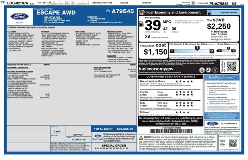 Used 2023 Ford Escape Active image 3