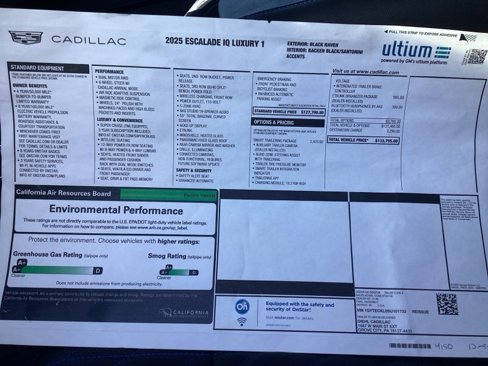 New 2025 Cadillac Escalade IQ Luxury 1 w/ Smart Trailering package image 5