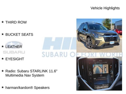 New 2025 Subaru Ascent Limited image 5