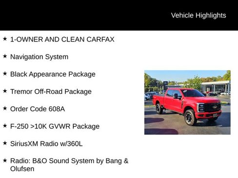 Used 2025 Ford F250 Lariat w/ Tremor Off-Road Package image 5
