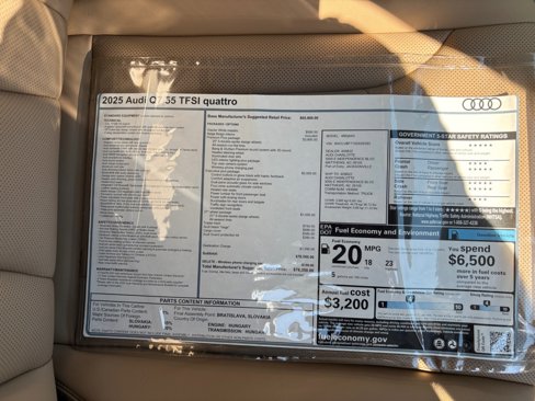 New 2025 Audi Q7 3.0T Premium Plus image 33