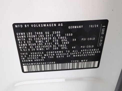 New 2025 Volkswagen ID. Buzz Pro S image 34