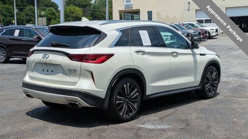 Certified 2022 INFINITI QX50 Luxe w/ Appearance Package image 3