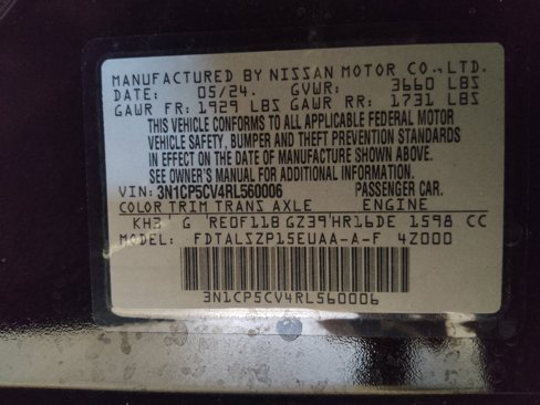 Used 2024 Nissan Kicks SV image 33